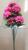 High simulation flower artificial flower decorative canes wedding decoration 7 Pole snow globe