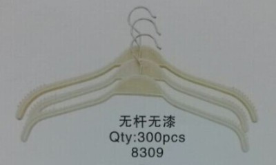 A piece of wood products of the garment hanger of the craft clothes rack is approved.