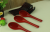 Ladle wholesale miamine red and black hook spoon malatang spoon long 16CM