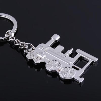 Key chain of locomotive can be laser logo