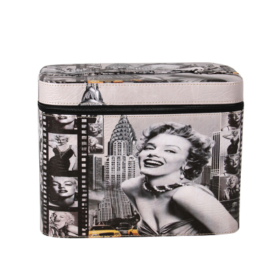 Collection box sexy Monroe high-end cosmetic case cosmetic bag handbag handbag cosmetics collection jewelry box