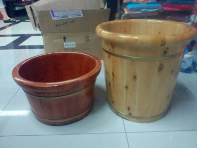 Wood Foot Tub, Foot Bath Barrel Foot Tub Retail Wooden Barrel