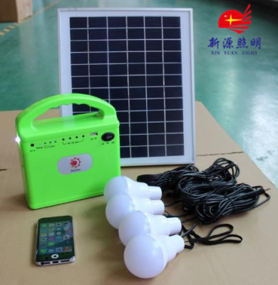 Small solar power system