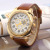 European and American hot style simple large dial outdoor strap men's watch