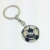 Half-round football key chain gift