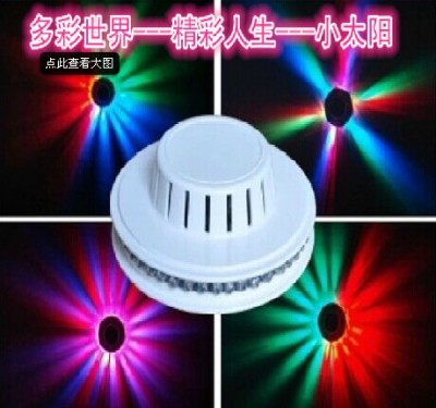 New mini UFO lamp stage lamp LED solar lamp little solar stage lights UFO lamp