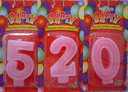 Creative candles number candles birthday party supplies birthday candles smokeless