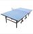 Standard table tennis table competitions/household folding mobile ping pong table-blue