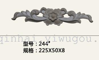 Plastic flower plate,carved panels, wood crafts, furniture fittings corsage Dongyang woodcarving craft
