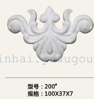 Plastic flower plate, carved panels, wood crafts, furniture fittings corsage Dongyang woodcarving craft