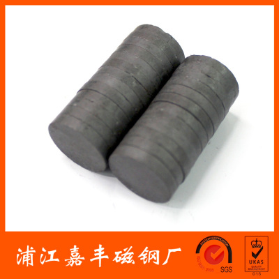 Ferrite magnet manufacturer foreign trade round black magnet toy special magnet for teaching stationery