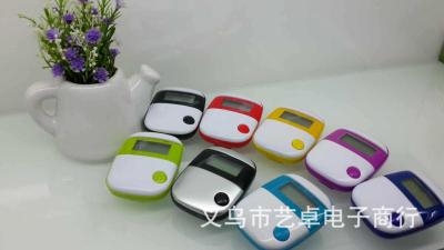 Supply single-key electronic pedometer step counter pedometer gifts for single function pedometer