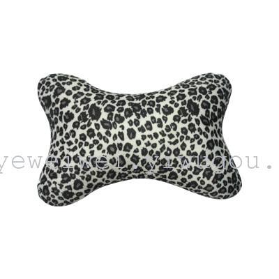 Leopard-print head short Plush Pillow neck bone pillow the car auto accessories specials Tiger tattoo headrest