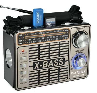 Radio w/light USB,TF