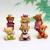 Landscape toy ultra Q DIY creative cute cartoon animals micro-mini bear resin figurine