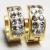 2014 factory direct stainless steel two-sided open earrings ear clip earrings