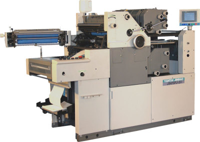 Offset press, printing press