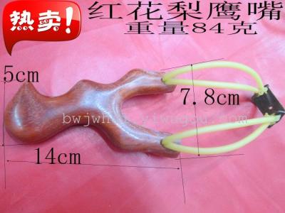 Wholesale priced red pear wood chick outdoor shooting techniques of martial arts supplies toy catapult