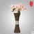 Simple, small waist and rattan living room decoration vase gift manufacturers supplies