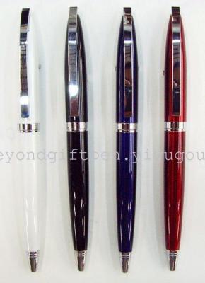 Fashion wire cutting clip promotional ball pen