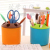 Fashion Creative Multi-Functional Toothbrush Rack Candy Color Classification Plastic Toothbrush Holder Storage Rack