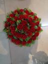 Large car round decorative flower wedding supplies simulation flower artificial flowers wholesale fake flower corsage