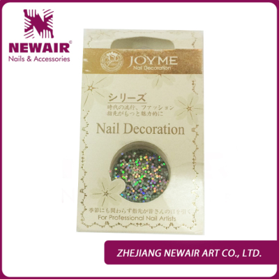 The import of circular Manicure decorative products manufacturers selling nail sequins