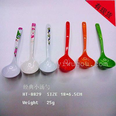 Hot melon hot pot spoon imitation porcelain spoon