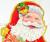  3D christmas Santa  sticker