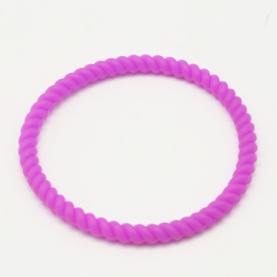 Color Customizable Silicone Small Rope Wrist