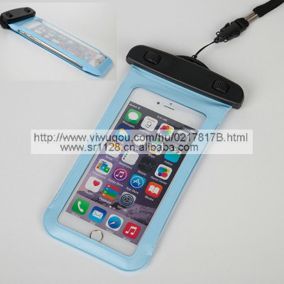 Manufacturers new iPhone6 plus mobile phone waterproof bag side window