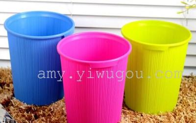 PP material garbage without plastic cover Home Office 23.5*23.5*26.5cm