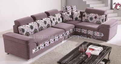 Upscale boutique fashion leisure fabric sofa living room furniture factory outlet