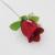 Single small bud artificial flower manufacturers selling mother's day gift a high quality velvet roses roses