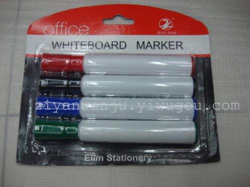 4 suction cards whiteboard marker