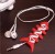 フィルム PVC plastic fish bone earphone quality reel with high quality and low price