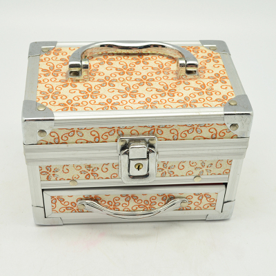 Mibai aluminum alloy craft box jewelry box cosmetic box household goods