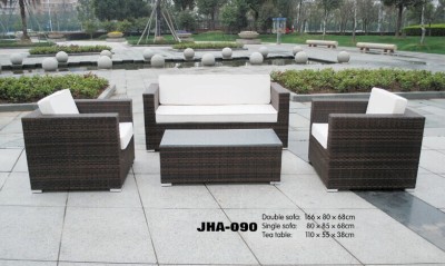Ding Cool outdoor leisure rattan furniture/rattan sofa /PE simulated rattan courtyard home office sofa