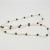 8-9 light on both sides of natural freshwater pearl and Crystal knotted 120CM long fashion necklace