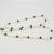 8-9 light on both sides of natural freshwater pearl and Crystal knotted 120CM long fashion necklace