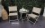 New folding top textilene chairs set the collapsible leisure furniture