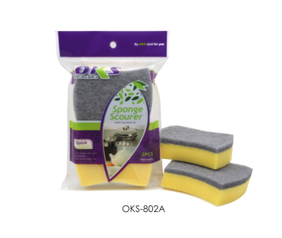 Sponge wipe Bubaijiebu serving piece of scouring pads OKS