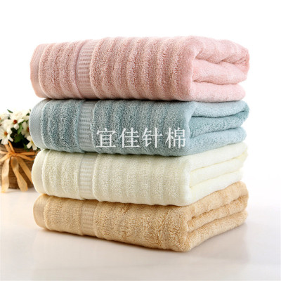 Factory direct wholesale price sell ribs of bamboo fiber towel hand towel bath towels may be accessory wipes