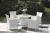 Outdoor table and chairs rattan combination garden Villa furniture rattan chairs Wicker balcony dining table round table