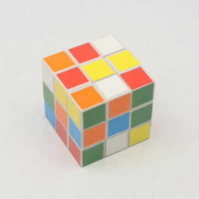 White Pvc6 * 6 Rubik's Cube