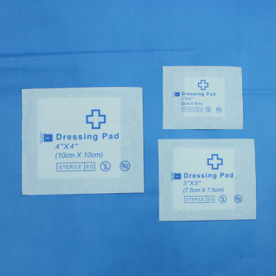 Medical disposable non woven blood sucking pad thick film dressing wound dressing