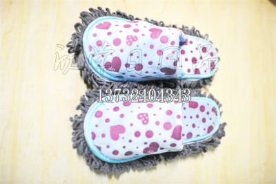 Lazy Cleaning Mop Slippers High Quality Chenille Ground Slippers Home Floor Shoes