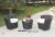 Rattan leisure furniture suits the balcony/bedroom 2 people/garden table and chairs