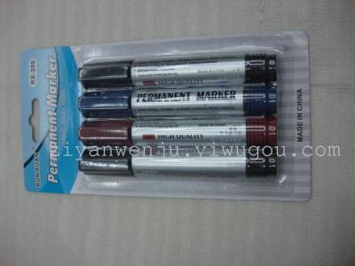 4 markers, oil marker, pen, big pens, indelible pens