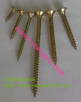 Factory supplied chipboard screws nail surface blue zinc fiber nail